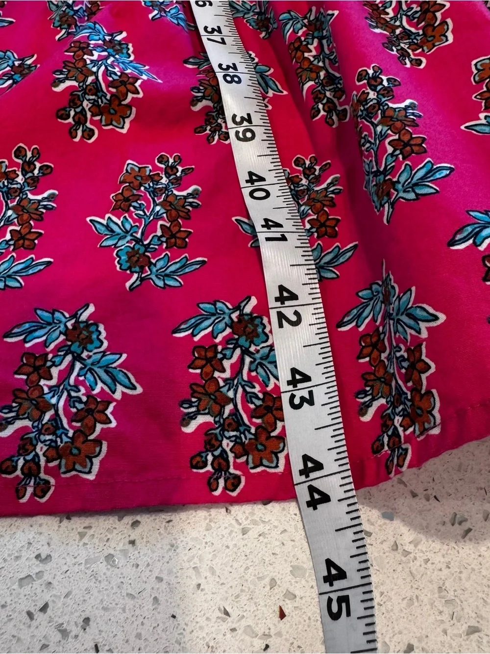 J.Crew Pink Floral Puff Sleeve Smocked Midi Dress Cotton Size 4 Cottagecore